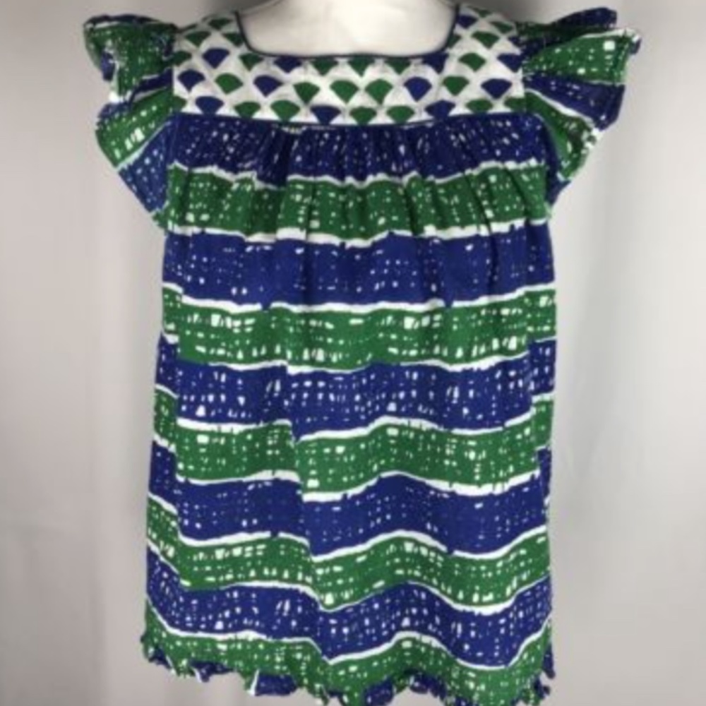 Dear Creatures Fiesta Ruffle Blouse